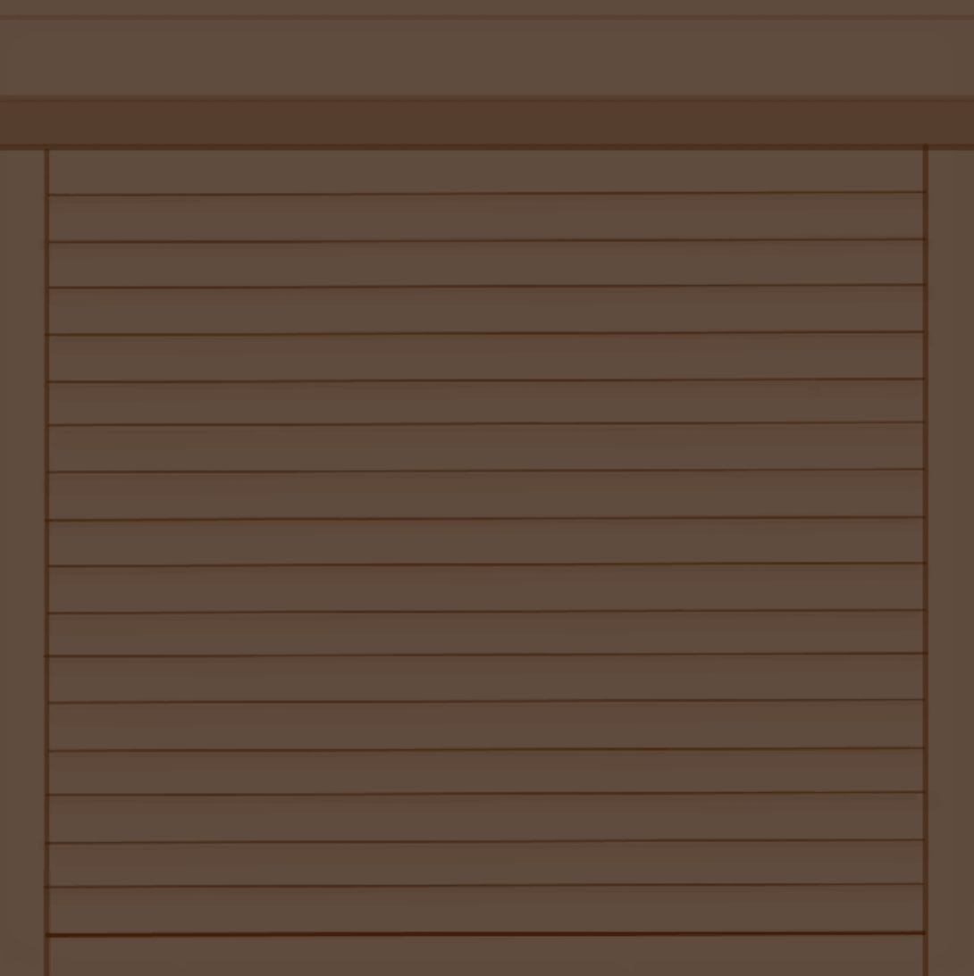 BROWN PVC roller blind 0